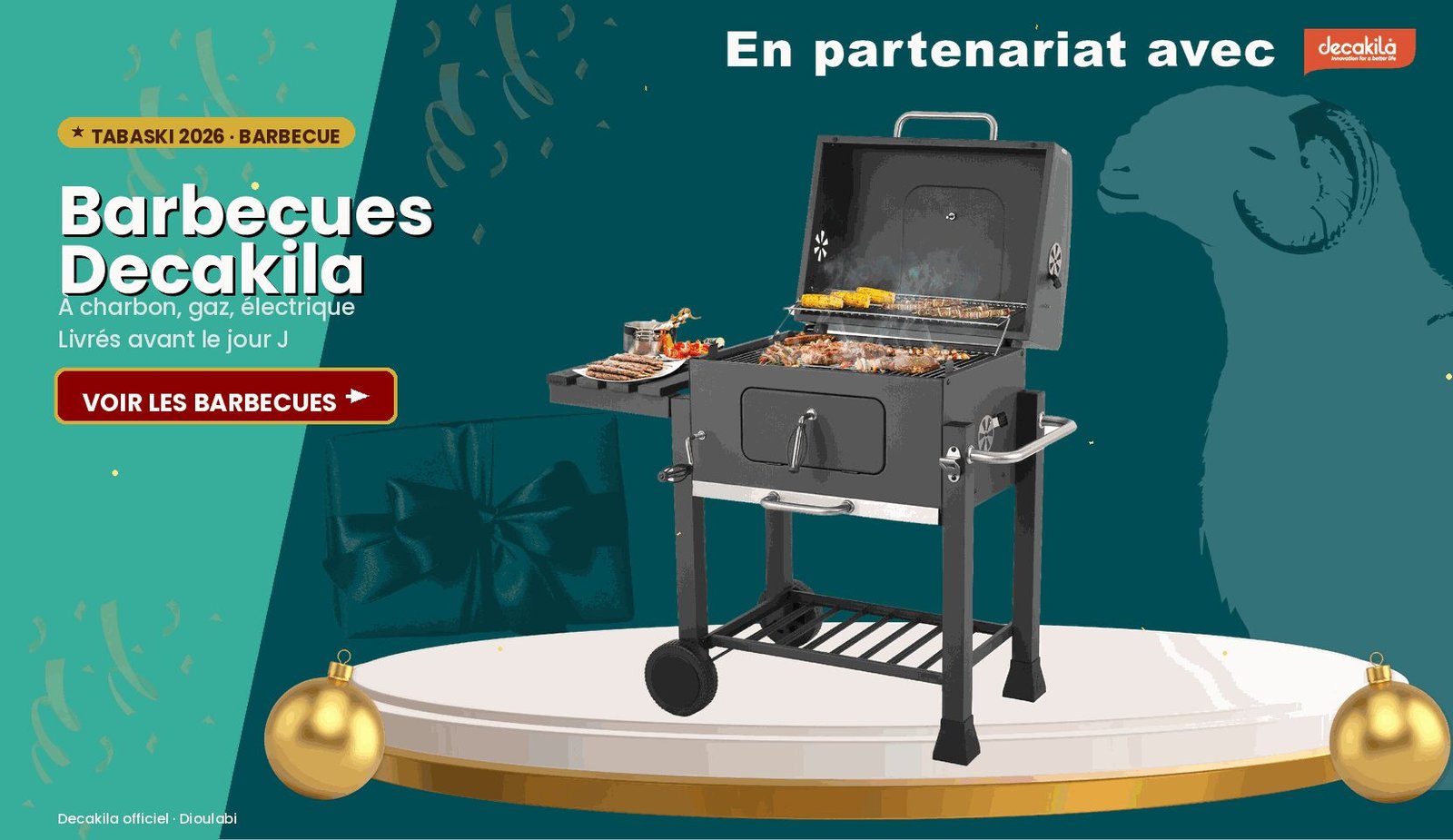 Barbecues Decakila — Tabaski 2026