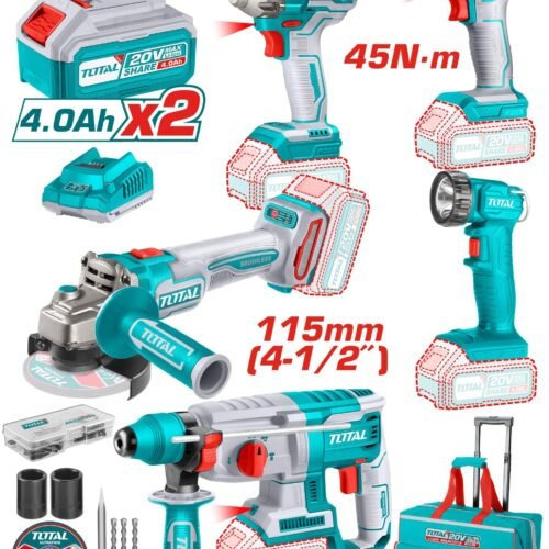 Combo industriel sans fil 5 pièces