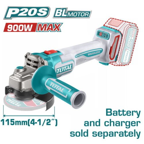 Cordless angle grinder