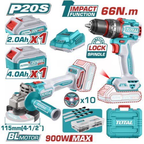 Cordless 2 pcs combo kit