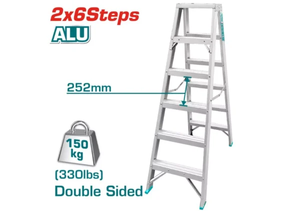 Double side ladder