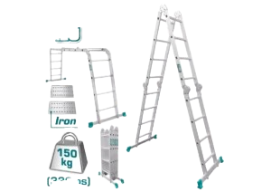 Échelle Multi-Usage en Aluminium avec Plateformes (4x4)