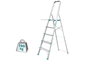 Escabeau Domestique en Aluminium (5 Marches)
