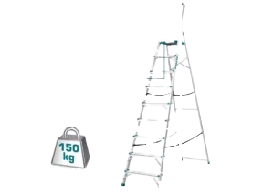 Escabeau Ménager en Aluminium (9 Marches)
