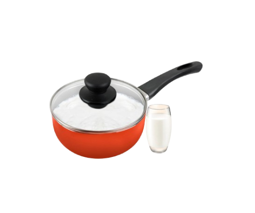 Casserole Antiadhésive en Aluminium Decakila avec Couvercle