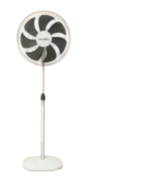 Ventilateur sur Pied Haute Performance – KEFC051W (Blanc)