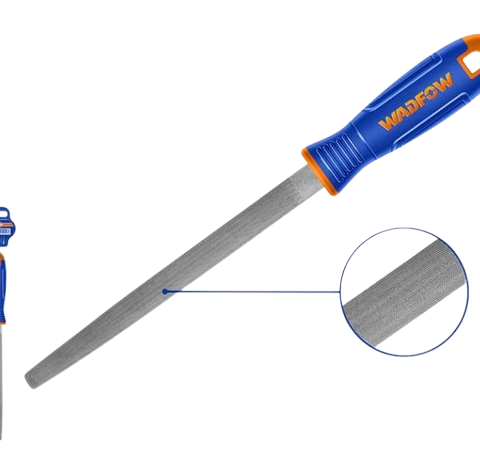 Lime Demi-Ronde en Acier T12 150mm WFE7826 | Manche Ergonomique