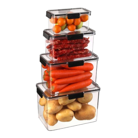 Ensemble de 4 Contenants Alimentaires Decakila
