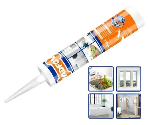 Mastic silicone acétique blanc Wadfow (WGQ2T11)