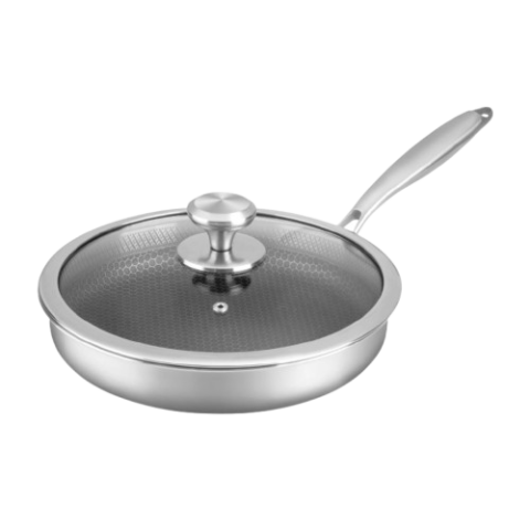 Poêle Decakila en Acier Inoxydable (26 cm)