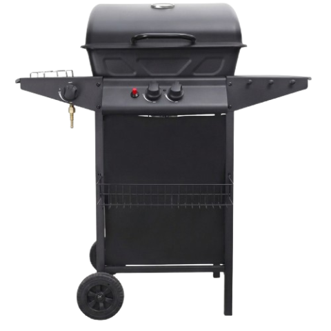 Barbecue à Gaz Decakila 2 Brûleurs + Brûleur Latéral