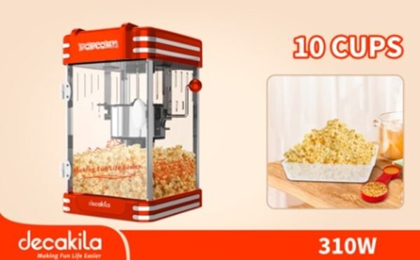 Kettle popcorn maker