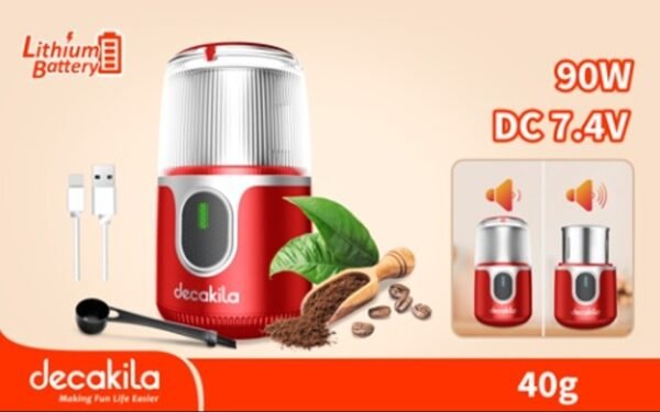 Cordless coffee grinder