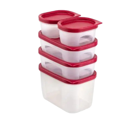 Set de 5 Boîtes de Conservation Decakila – Empilables