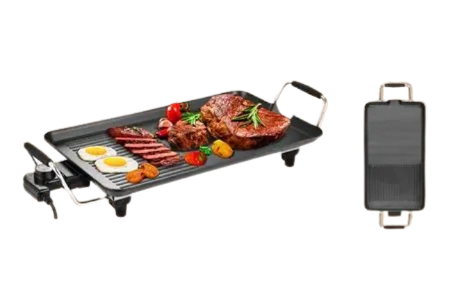 Plancha Électrique Decakila - 1500W, Surface 48x27 cm