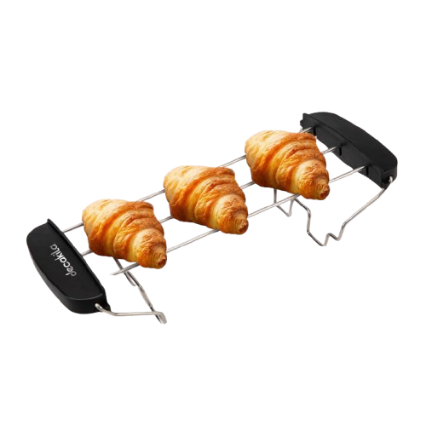 Grille réchauffe-viennoiseries pour grille-pain Decakila - 24,5 cm