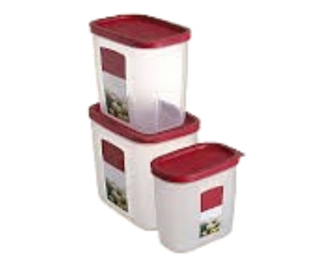 Set de 3 Boîtes de Conservation Hautes Decakila