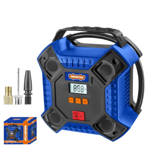 Mini-Compresseur Portable Performance 12V avec Lampe : WAAC511