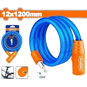 Antivol de Vélo à Câble 12mm x 1200mm - WBK1112
