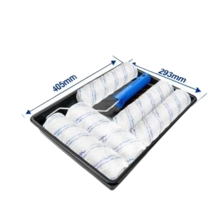 Kit de Peinture Complet 9″ (Rouleau 230mm, Bac et 5 Manchons) - WADFOW