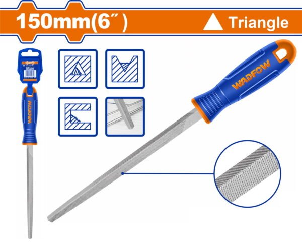 Triangle steel file