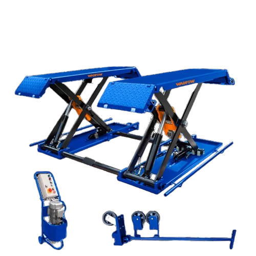 Mobile mid-rise scissor lift