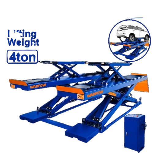 Wheel alignment scissor lift