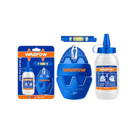 Kit Cordex à Tracer 30m avec Poudre Bleue & Niveau | WHX1630