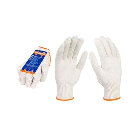 Gants de protection de travail en coton (Taille XL)