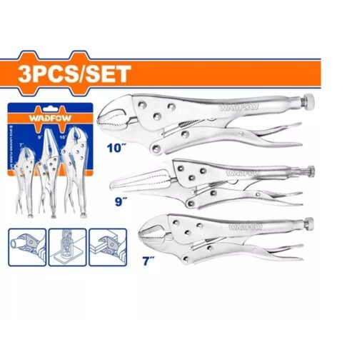 3Pcs Locking Pliers Set