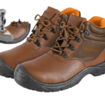 Chaussures de Sécurité en Cuir Wadfow SB – Protection Embout Acier & Semelle Antidérapante)