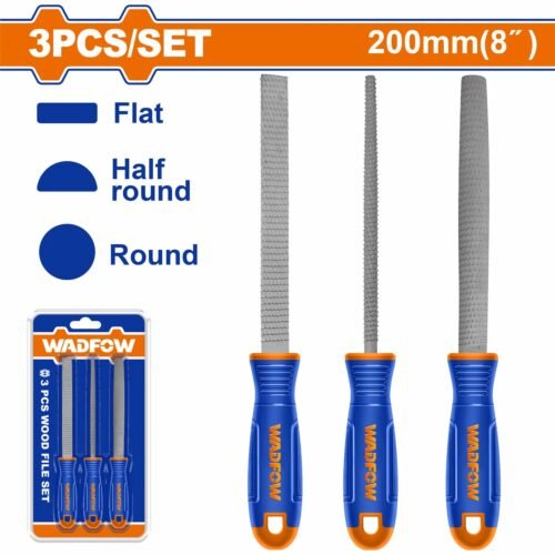 3 Pcs Wood file set