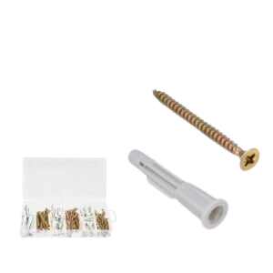 Kit 133 Vis et Chevilles - Assortiment Complet Métrique
