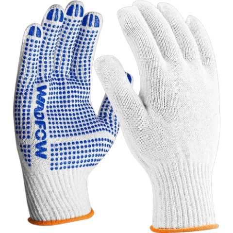 Gants de protection avec enduction PVC (Taille XL)