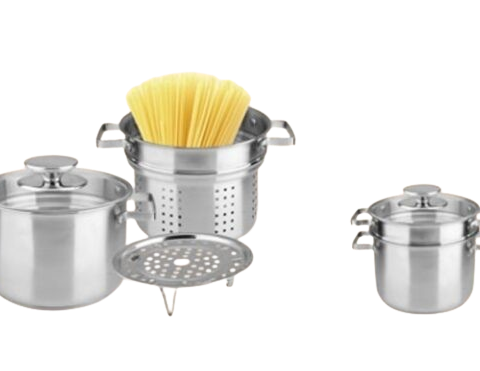 Marmite à pâtes en inox