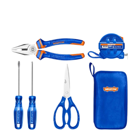 Kit d'Outils à Main Indispensables (5 Pièces) avec Sacoche - WHS1M05