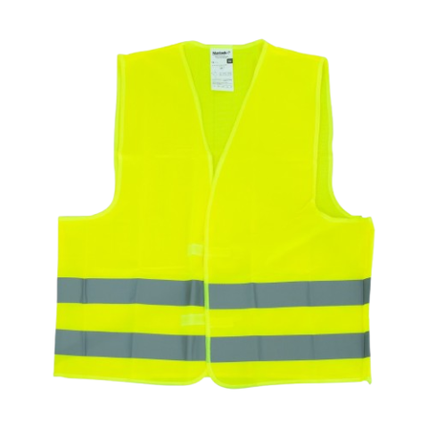 Gilet de Sécurité Réfléchissant Haute Visibilité Jaune XL – WRV2802