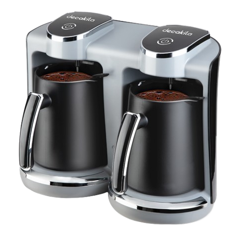 Machine à Café Turc Double Decakila Capacité 2x250ml