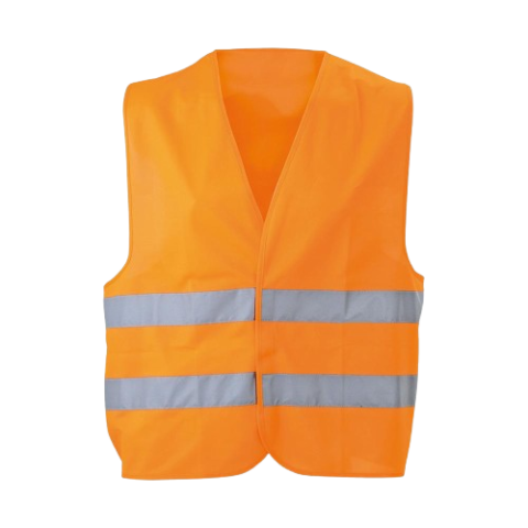 Gilet de Sécurité Réfléchissant Haute Visibilité Orange XL – WRV2801