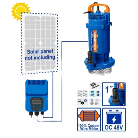 Pompe Immergée 48V 550W (0,75 HP) pour Eau Claire