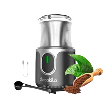 Moulin A Cafe Sans Fil 40g Decakila Noir