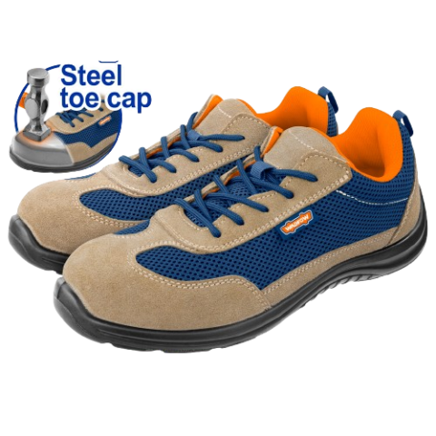 Chaussures de Sécurité Wadfow SB – Cuir Velours & Textile, Embout Acier