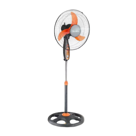 Ventilateur sur Pied Grand Format 18" – KEFC041B (Noir Orange)