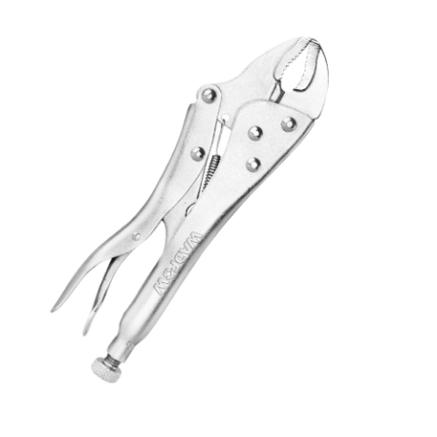 Pince Étau à Mâchoires Courbes 10″ (Ouverture 0-45mm) - WADFOW