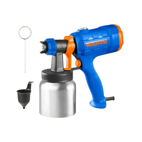 Pistolet à Peinture Électrique 450W Réservoir Inox 800 ml - WEG1A02