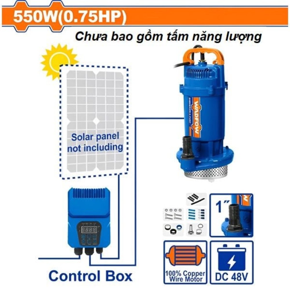 Solar submersible pump