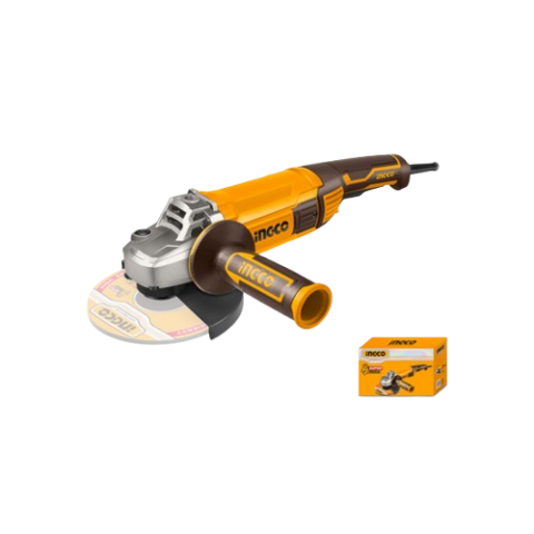 Meuleuse d'Angle Industrielle 2000W  AG200018 – Grand Disque 180 mm, Filetage M14 