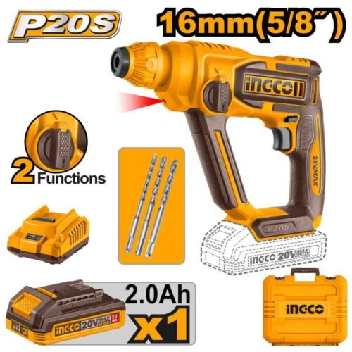 Cordless rotary hammer