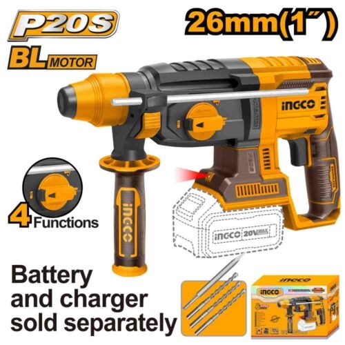 Cordless rotary hammer