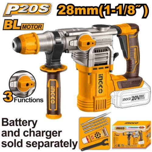 Cordless rotary hammer